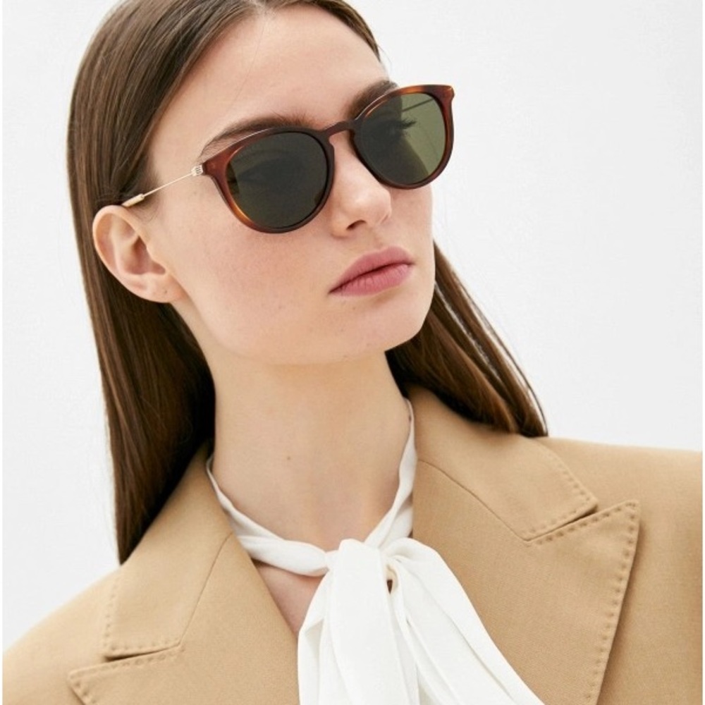 💯 - New - Authentic Gucci GG1048S 002 Round Sunglasses
